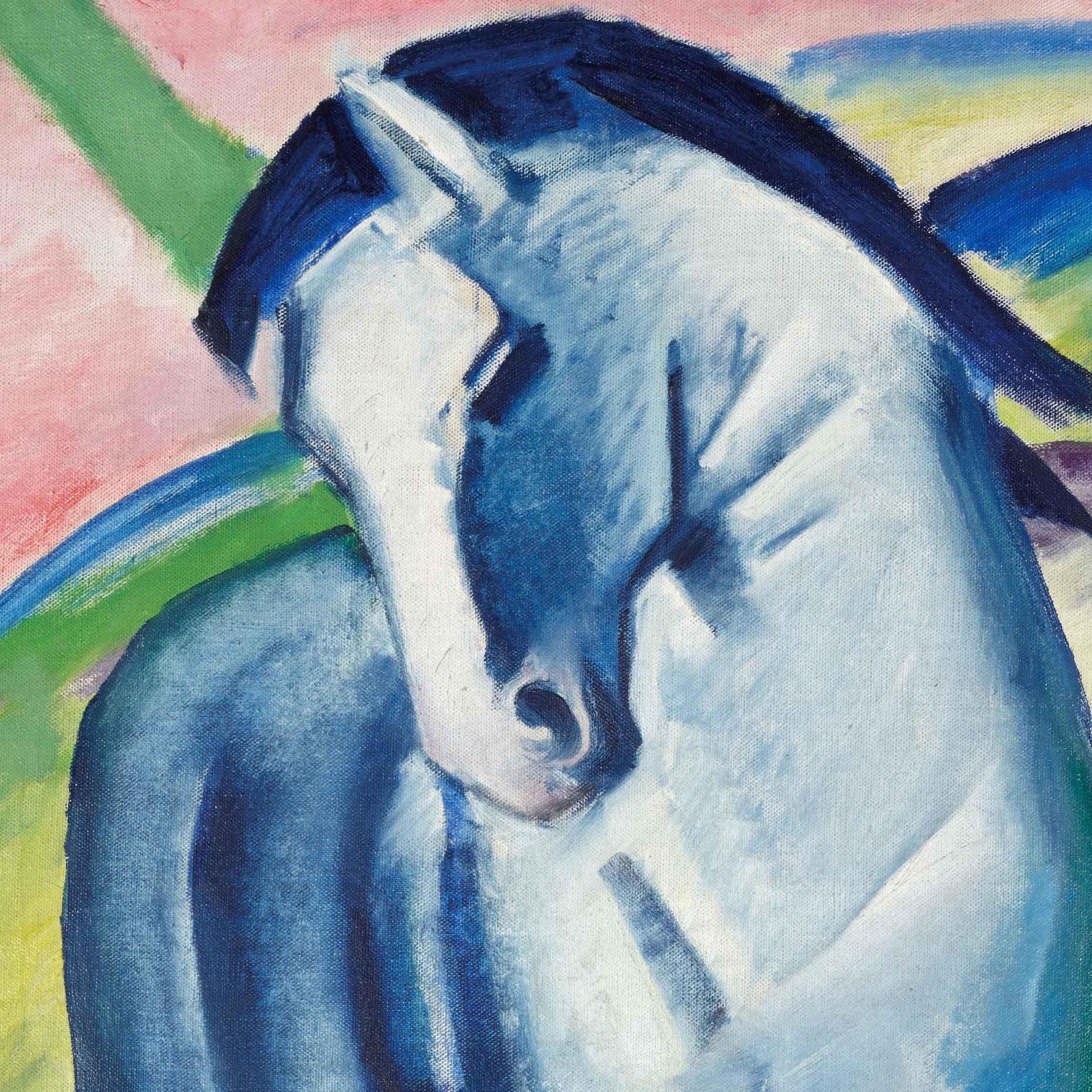 フランツ・マルク 青い馬】選べるサイズとフレーム アートポスター