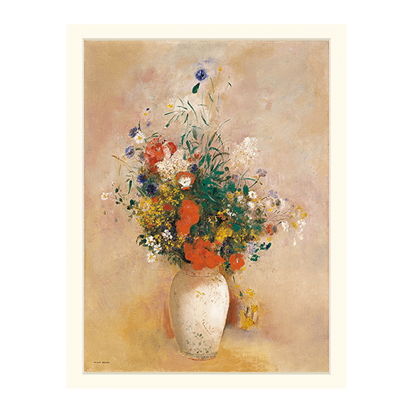 ルドン 花瓶の花】選べるサイズとフレーム アートポスター インテリア