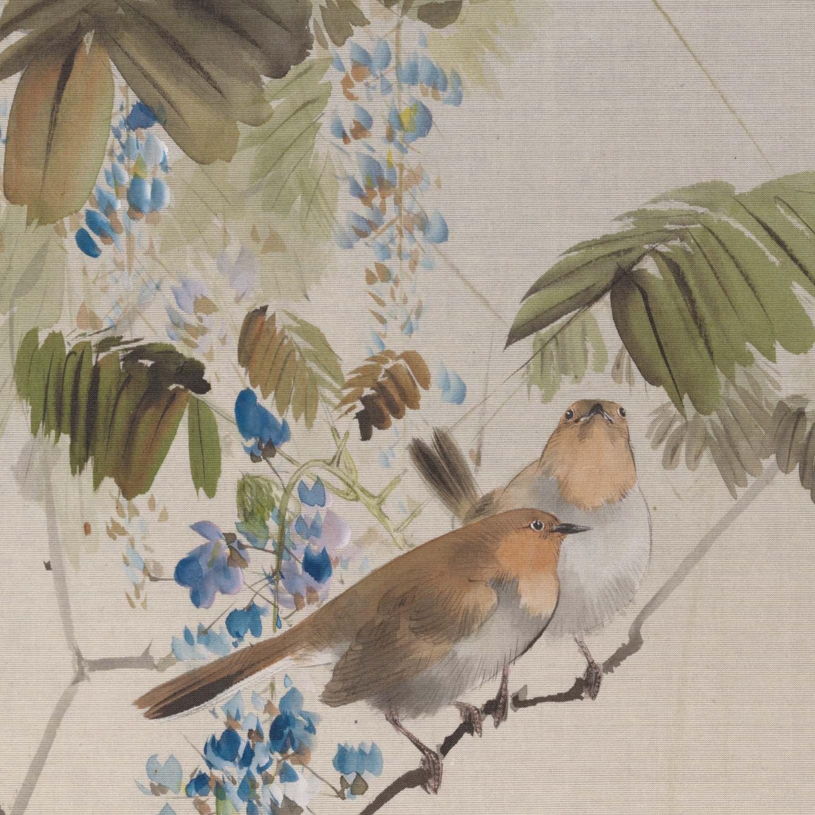 渡辺省亭 鳥と花】選べるサイズとフレーム アートポスター