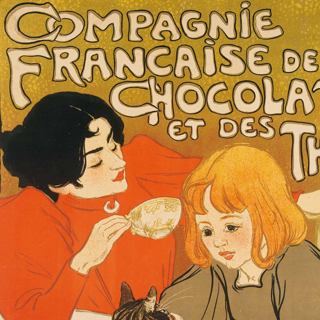 フランスのチョコレート会社のポスター - woiac
