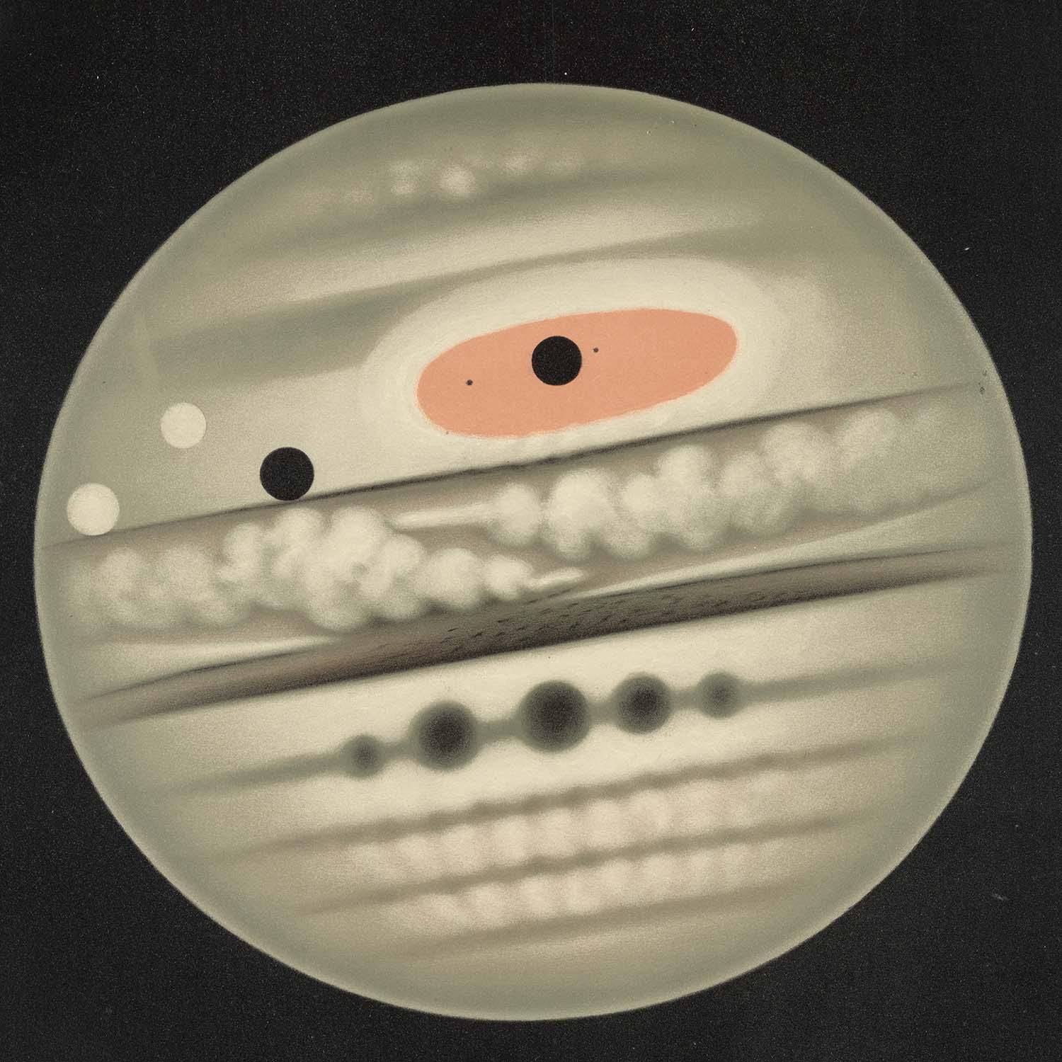 純正販促トルーヴェロ「木星のスケッチ」 絵画/タペストリー